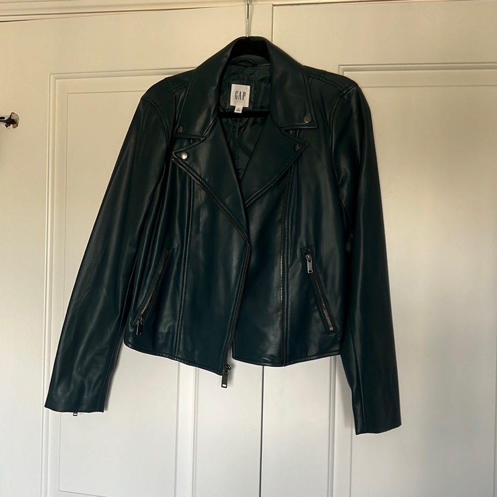 Gap Leather Jacket - image 1